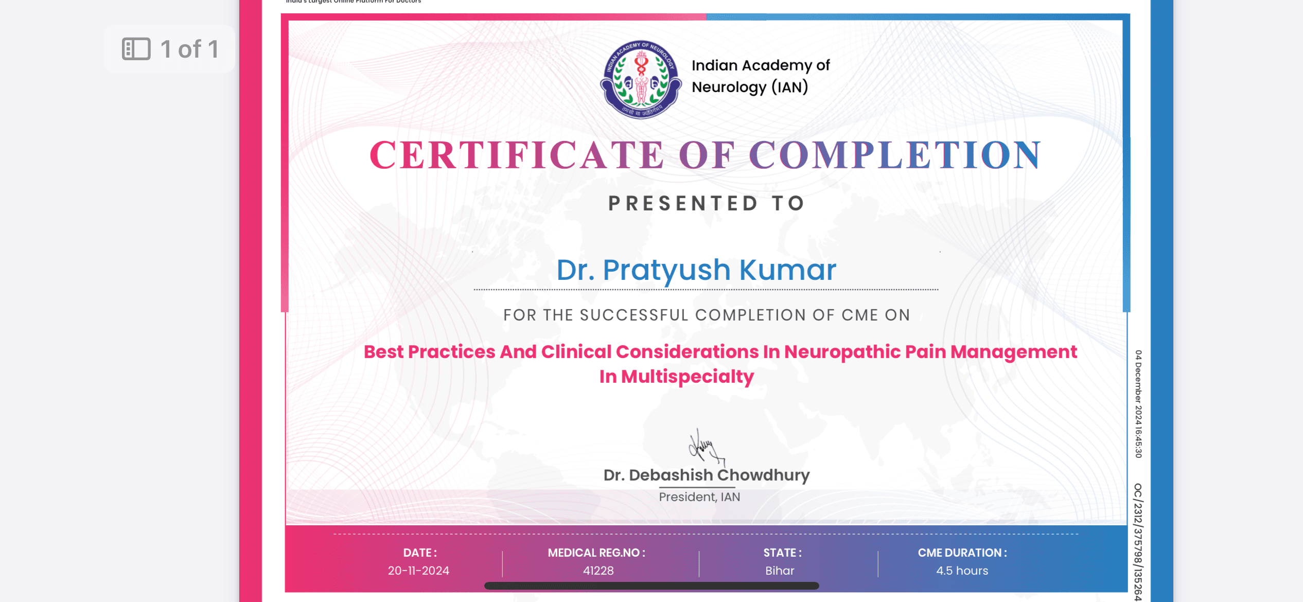 Best Practices in Neuropathic Pain Management - Indian Academy of Neurology