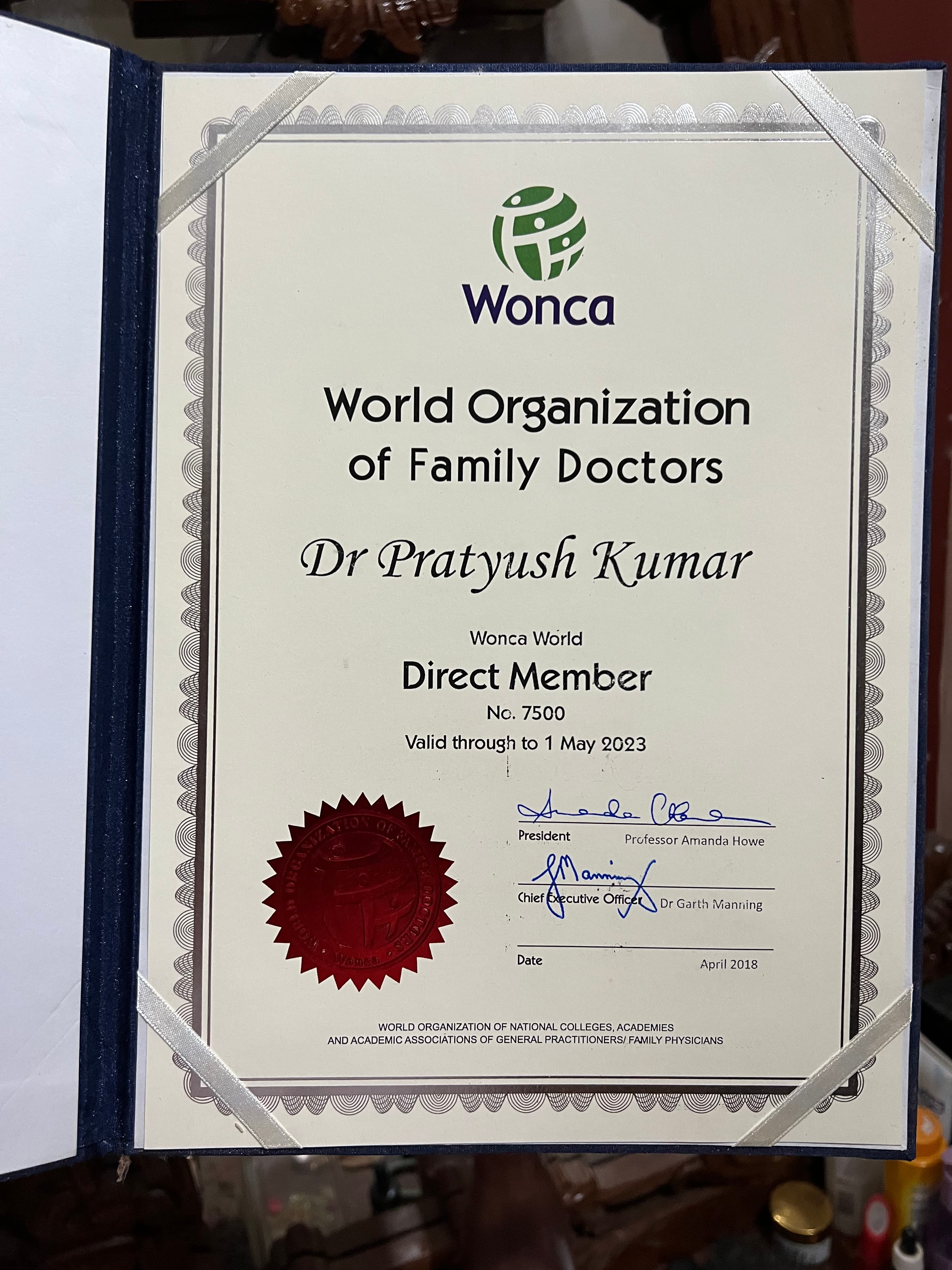 WONCA World Direct Member - World Organization of Family Doctors