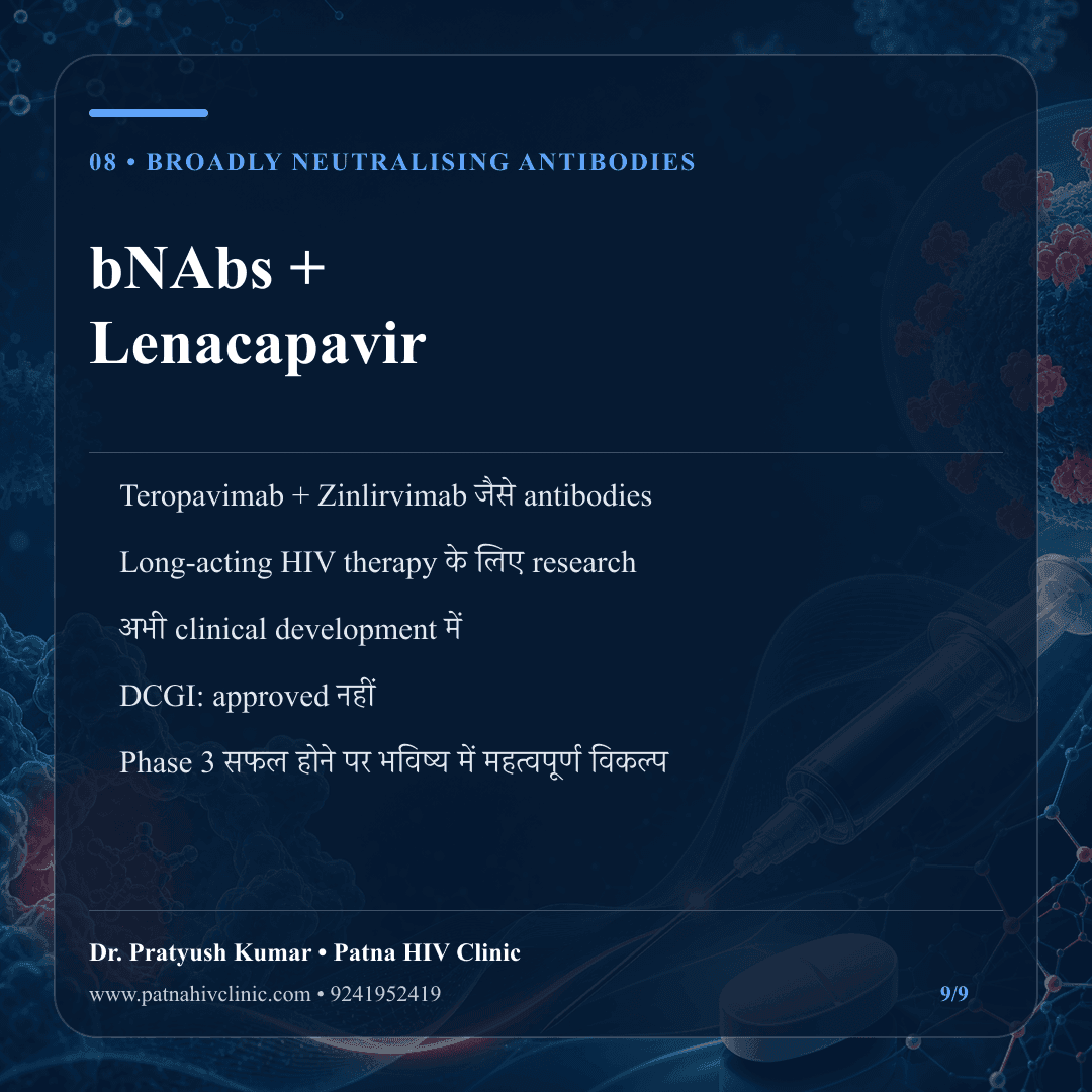 Broadly neutralising antibodies Teropavimab और Zinlirvimab को Lenacapavir के साथ विकसित करने की जानकारी